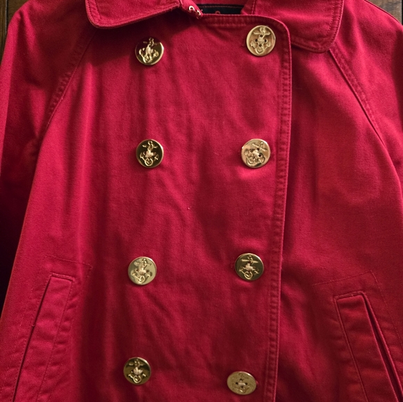 Ralph Lauren petite eed gold button peacoat jacket - Picture 3 of 7